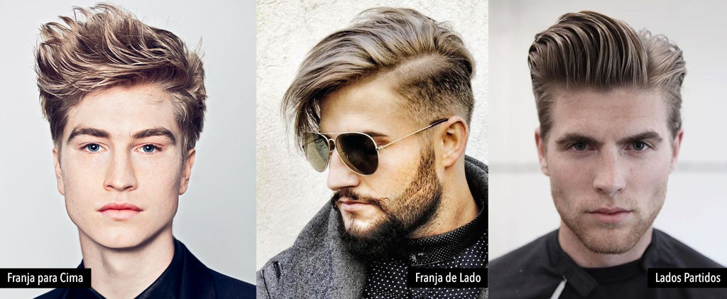 corte masculino rosto quadrado