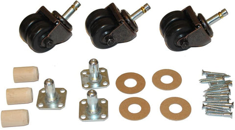 piano caster replacement kit and hardware