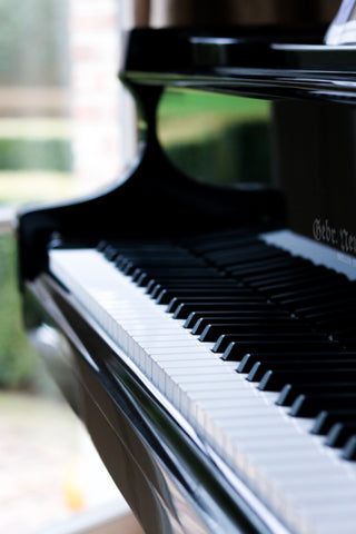 high gloss piano keys