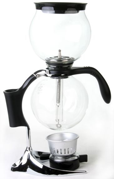 Sorrentina Coffee Online Store - Bellina Uno SCA 2/3 Cup Syphon Vacuum Coffee  Maker + Butane Burner