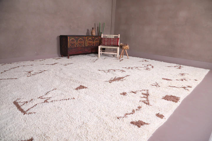 Large beni ourain rug