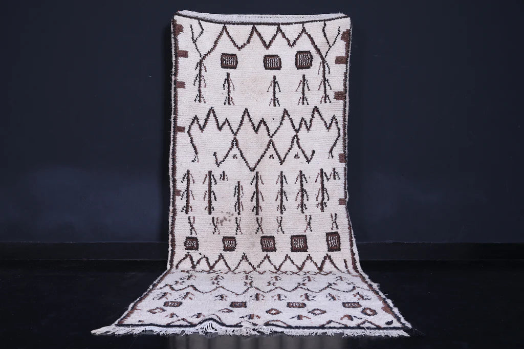 Beni ourain rug - berber rug - moroccan rug