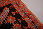 Increíble alfombra marroquí bereber hecha a mano 4.3 pies x 9.3 pies