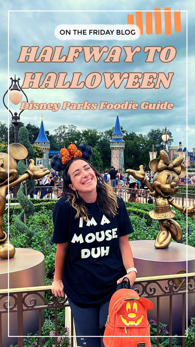 Halfway to Halloween Disney Parks Food Guide Mickey Snacks WDW DLR DCA