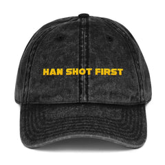 Friday apparel Star Wars han shot first hat Han Solo Harrison Ford Star Wars originals jedi skywalker clothes