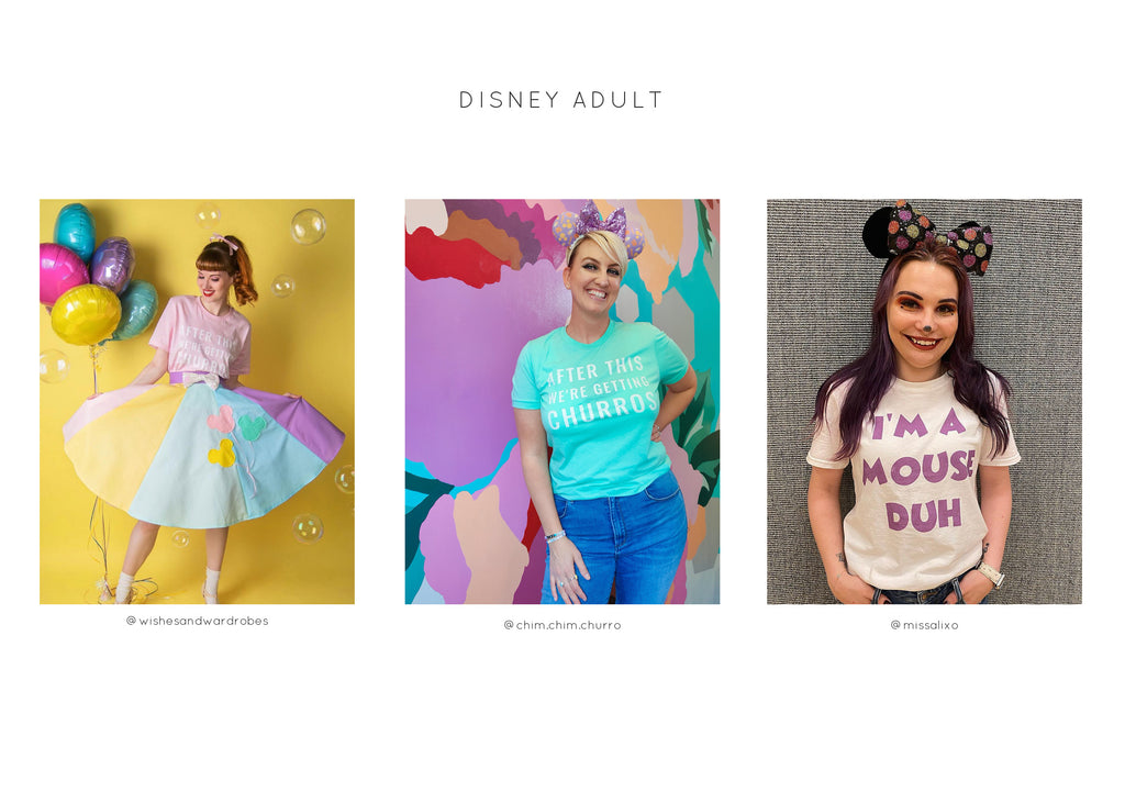 friday apparel last minute halloween costume ideas disney adult disneyland Disney World mickey Minnie Mouse after this we're getting churros mickey balloon mickey ears