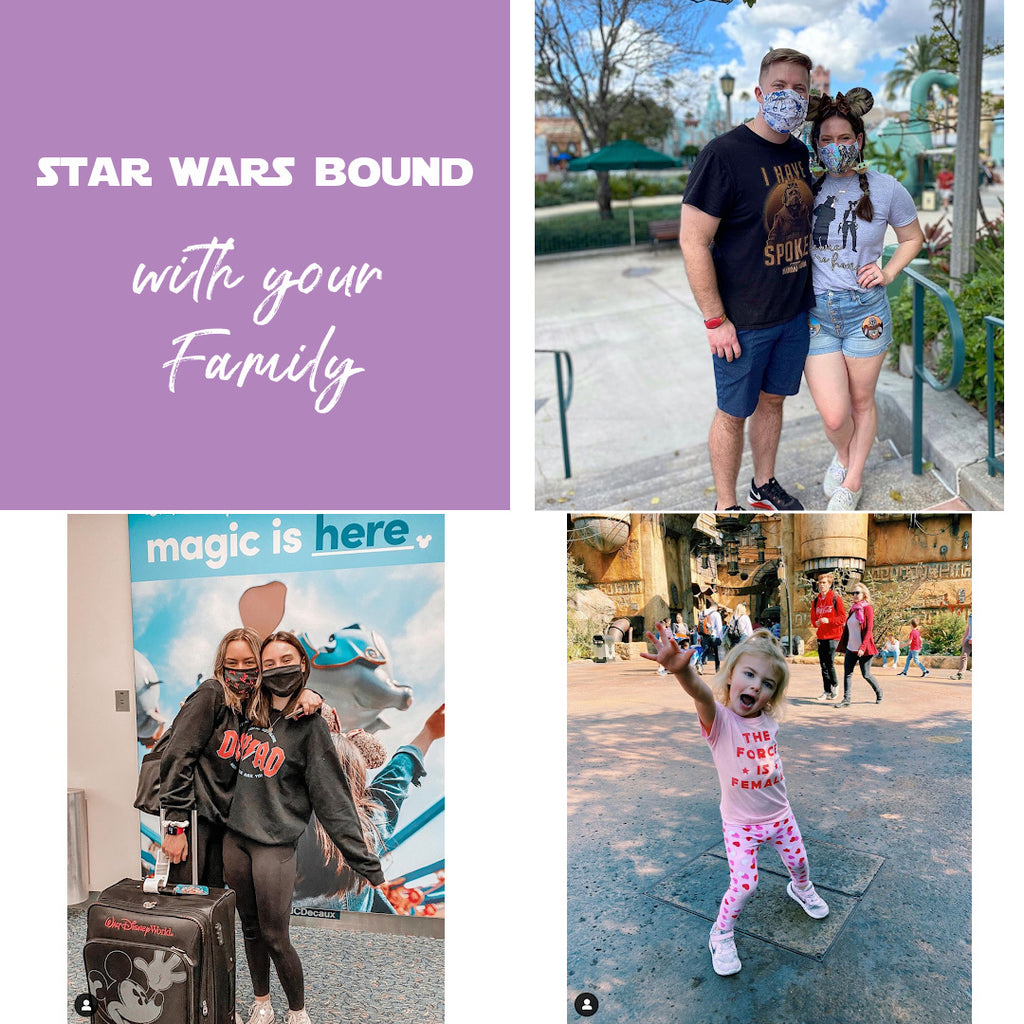 Star Wars bound galaxys edge outfit family matching friday apparel blog shop