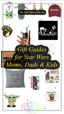 Star Wars gift guides friday apparel blog