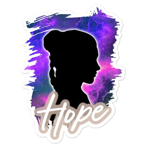 Friday apparel Star Wars inspired shirt Leia means hope galaxy stars Princess Leia general organa shop force is female carrie fisher sticker