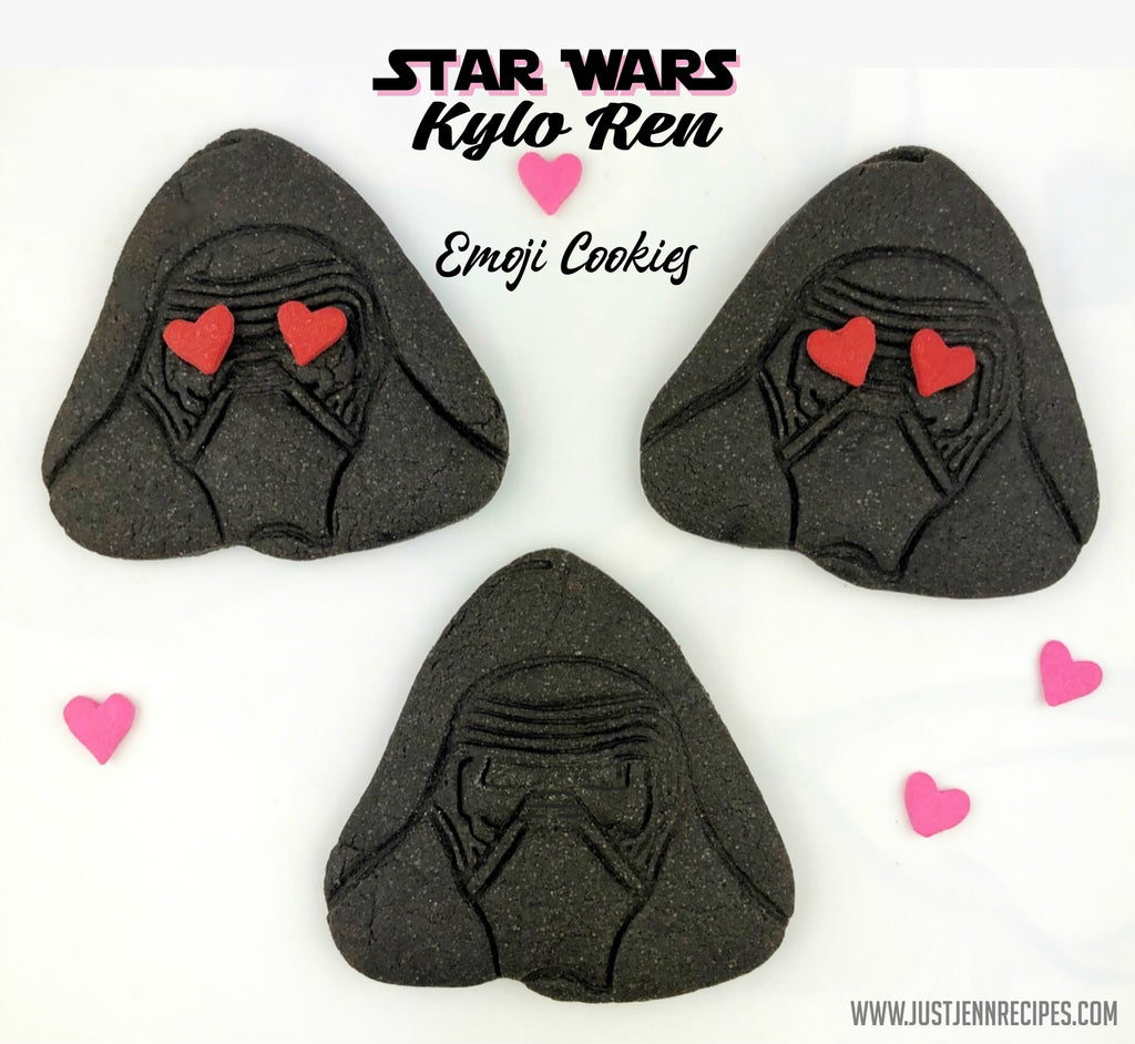 just jenn recipes Star Wars foods snacks treats Kylo Ren emoji cookies Friday apparel the Friday blog may the 4th be with you