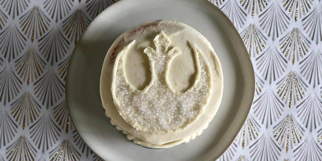 Friday apparel the Friday blog may the 4th party food ideas popcorner reviews Princess Leia Hoth vest cake wedding birthday rebel alliance