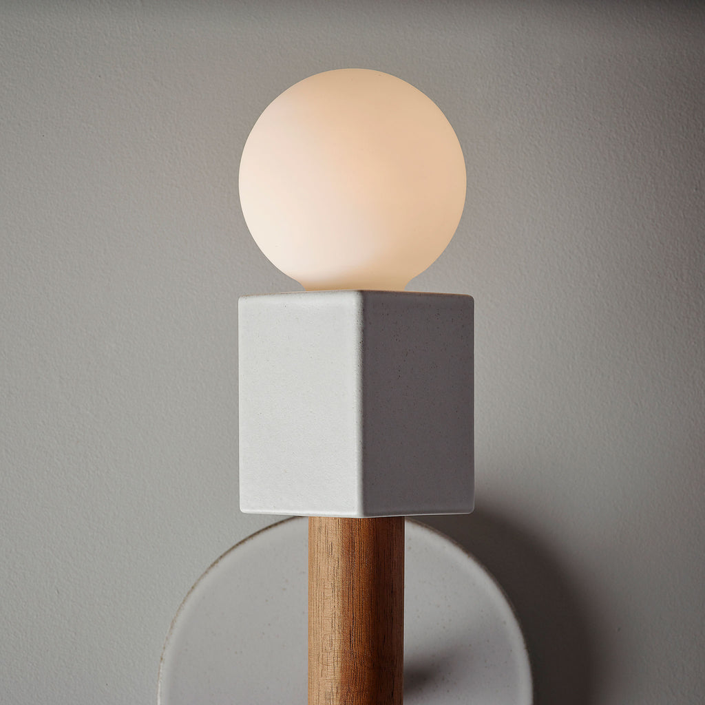 Stanton Sconce shown with Tala Sphere II LED Light Bulb