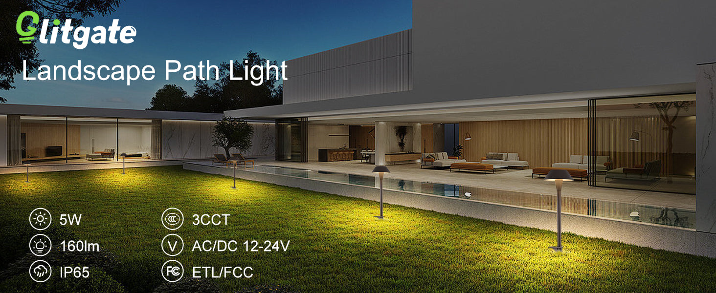 LED Landscape Path Lights