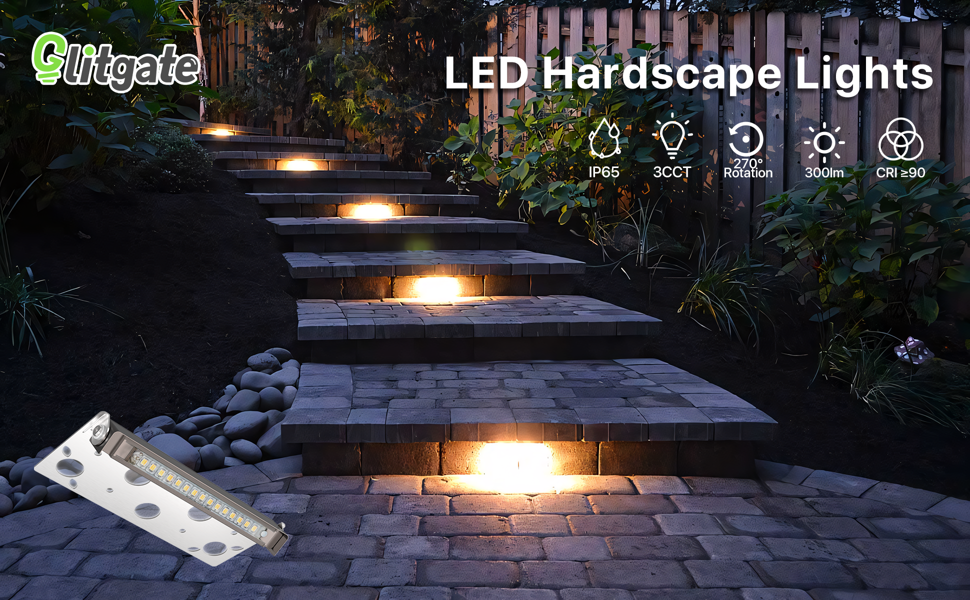 LED Hardscape Lights