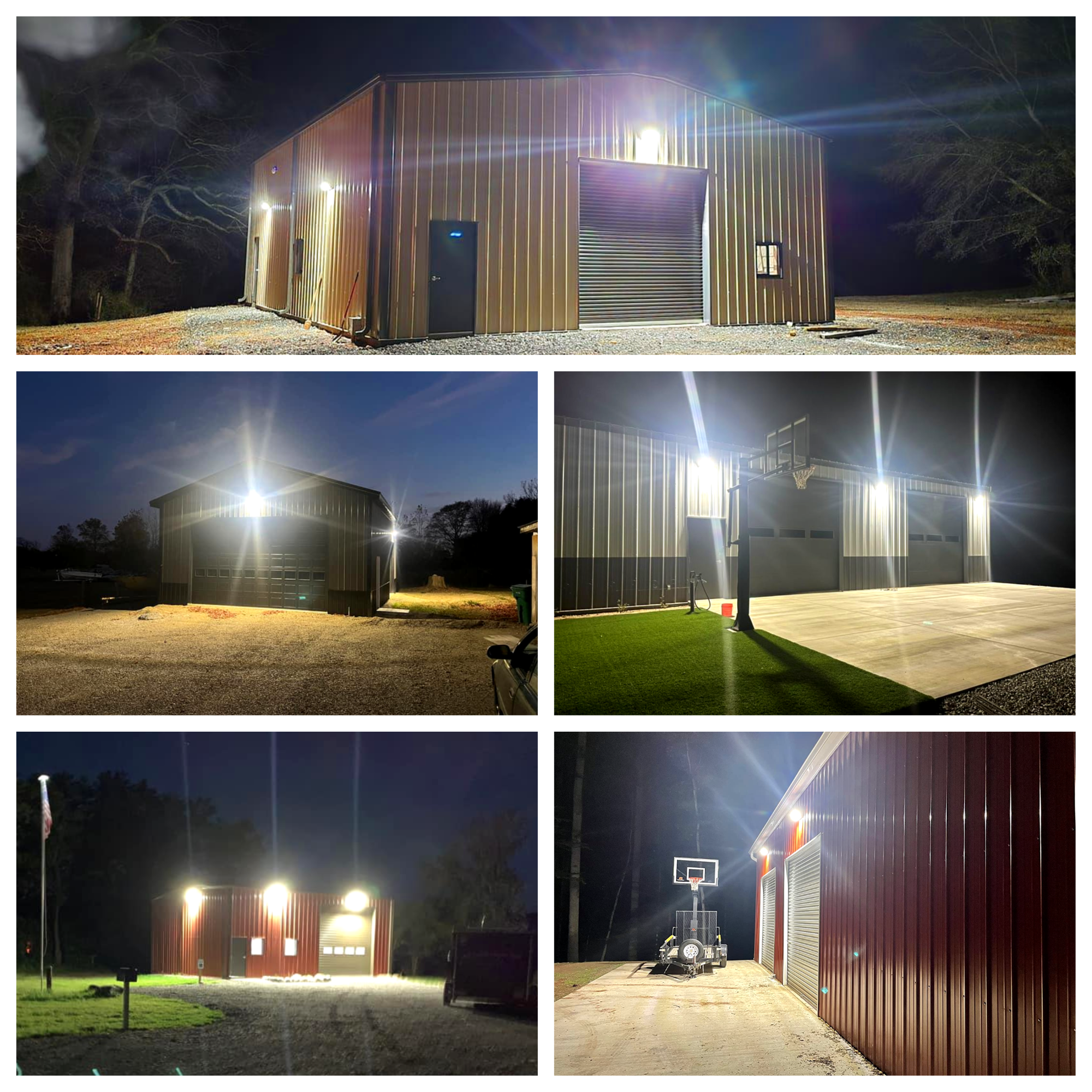 Moon Series LED Wall Pack Lights