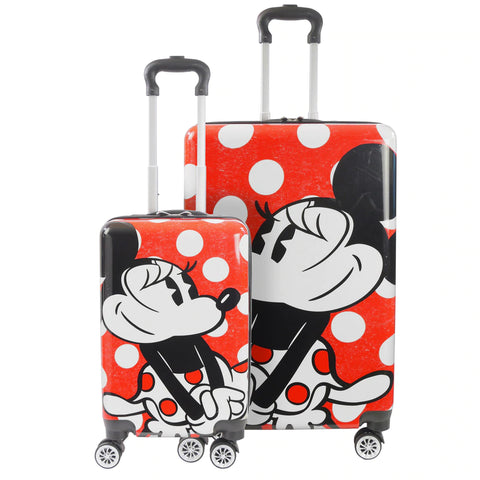 Disney Stitch Carry on Suitcase for Kids Cabin Bag with Wheels Luggage Bag for Girls Boys Carry on Minnie Mouse Travel Bag with Wheels and Handle