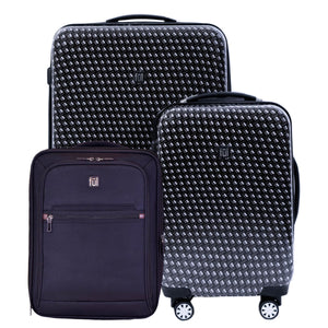 metal luggage sets