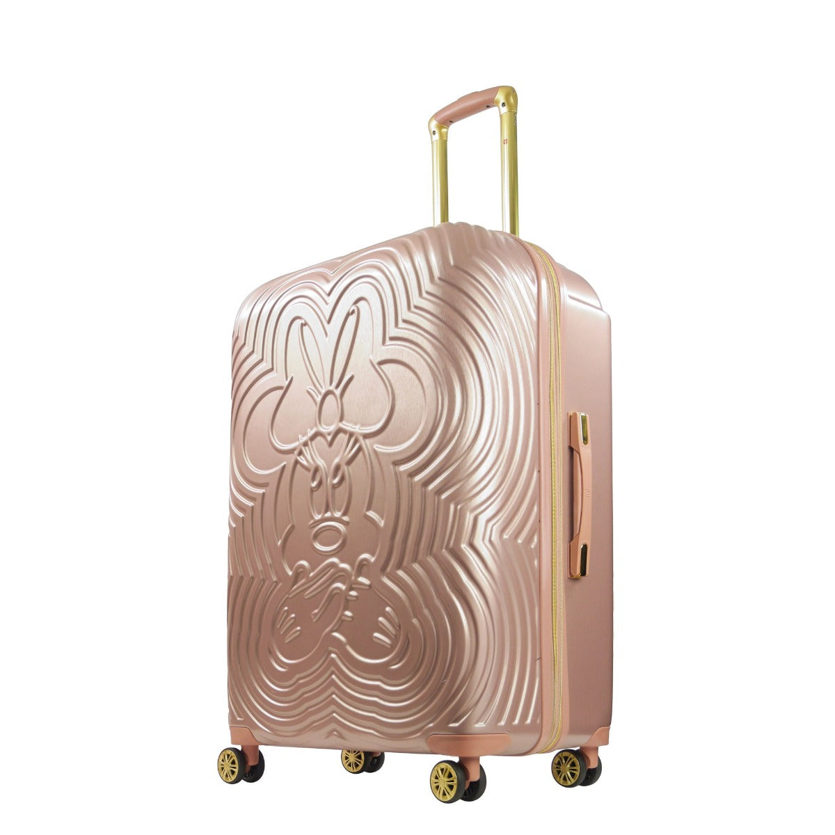 Image of Disney Playful Minnie 30.5" Expandable Spinner, Rose Gold