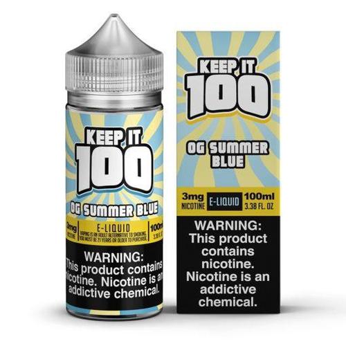 keep it 100 blue slushie vaperoyalty