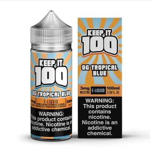 keep it 100 blue slushie tropical with free shipping