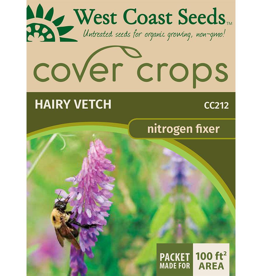 Hairy Vetch Cover Crop Seeds West Coast Seeds