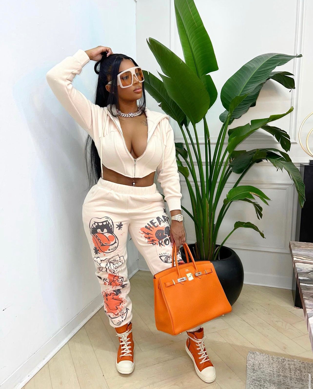 Cocoa sweatsuit