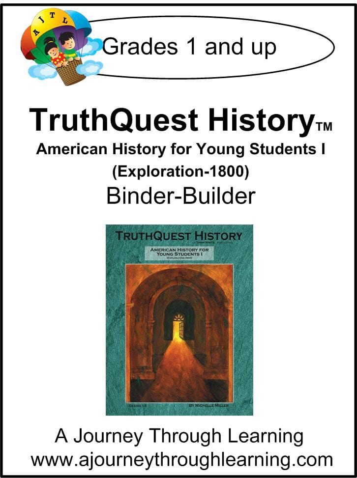 TruthQuest History- American History for the Young Child Book 1 Supplements