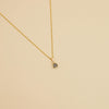 Minimalist Onyx Necklace - Gold Filled