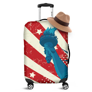 liberty print suitcase