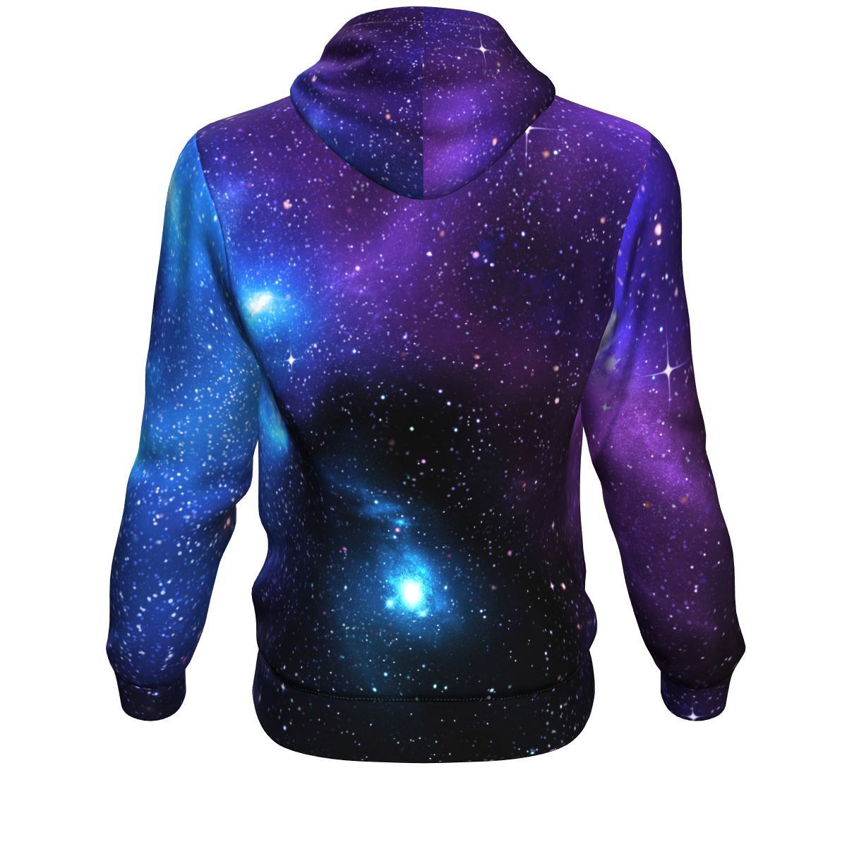 purple blue hoodie