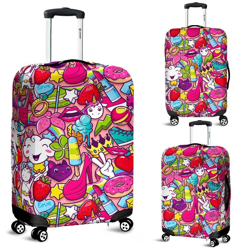 girly luggage