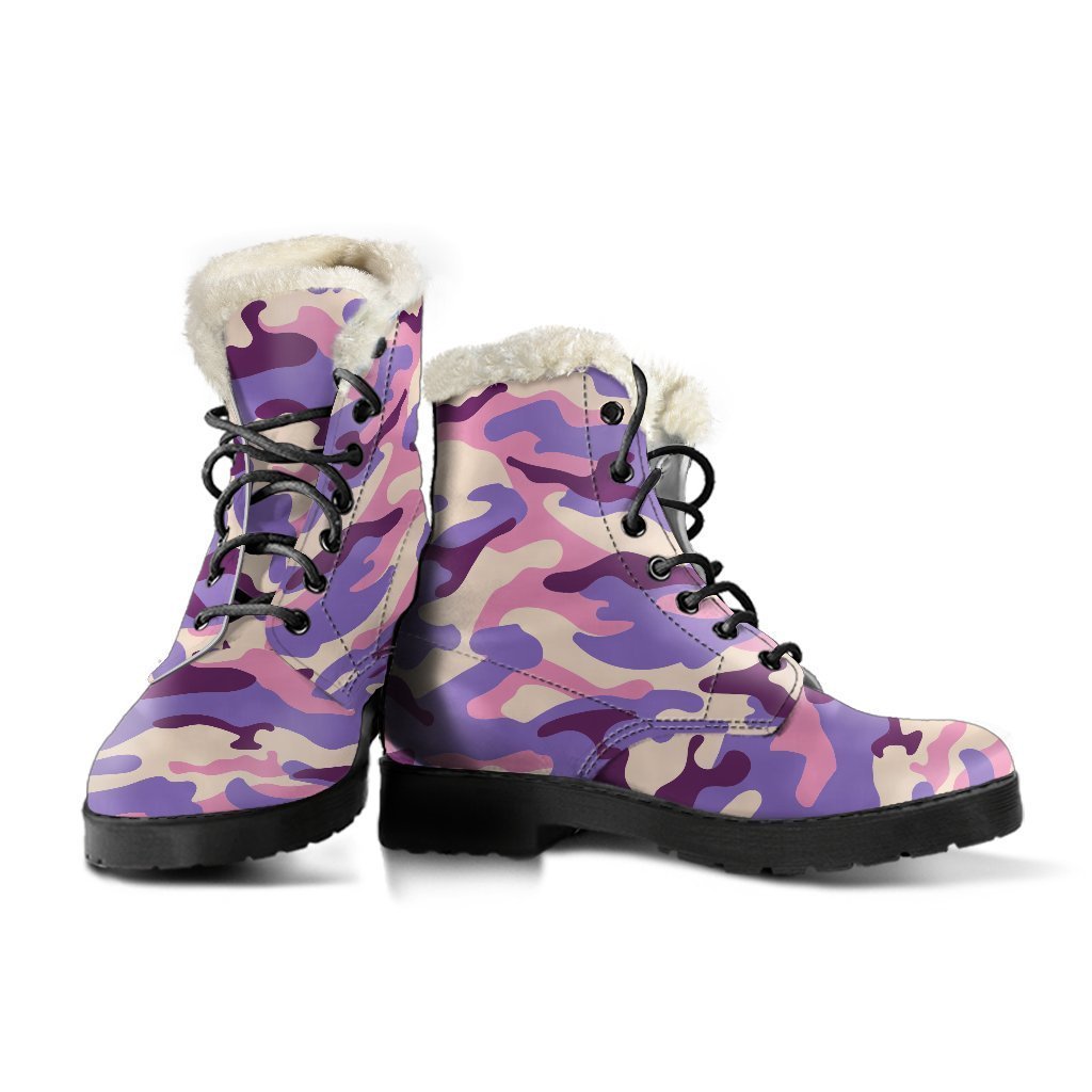 pastel purple boots