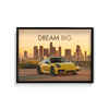 Dream Big - Porsche 911 Carrera T Wall Poster
