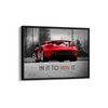 In it to win it - Porsche Carrera GT Wall Poster
