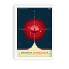 Deep Space Atomic Clock Nasa - Red