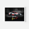 Never Give Up - 2020 Toyota Supra Wall Poster
