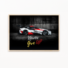 Never Give Up - 2020 Toyota Supra Wall Poster