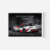 Too Glam to give a damn - 2018 Toyota GR Supra Wall Poster