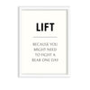 Lift Definition Poster