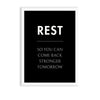 Rest Definition Poster