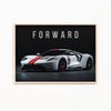 Forward - Ford GT Super Car Wall Poster