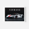 Forward - Ford GT Super Car Wall Poster