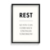 Rest Definition Poster