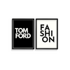 Tom Ford & Fashion Set of 2 Posters