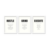 Set of 3 Quotes Wall Art