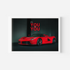 It's you vs you - La Ferrari Wall Art