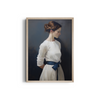 A Glimpse of Elegance and Tranquil Reflection Wall Art