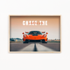 Chase the unknown - Koenigsegg Jesko Wall Art