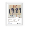 1989 by Taylor Swift Album Poster