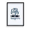 My legs are hungover Gym Poster